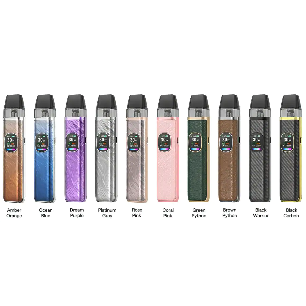 Customizable 1000mAh V5 pod system device with screen display compatible with Xlim cartridges for white-label B2B hardware distribution.