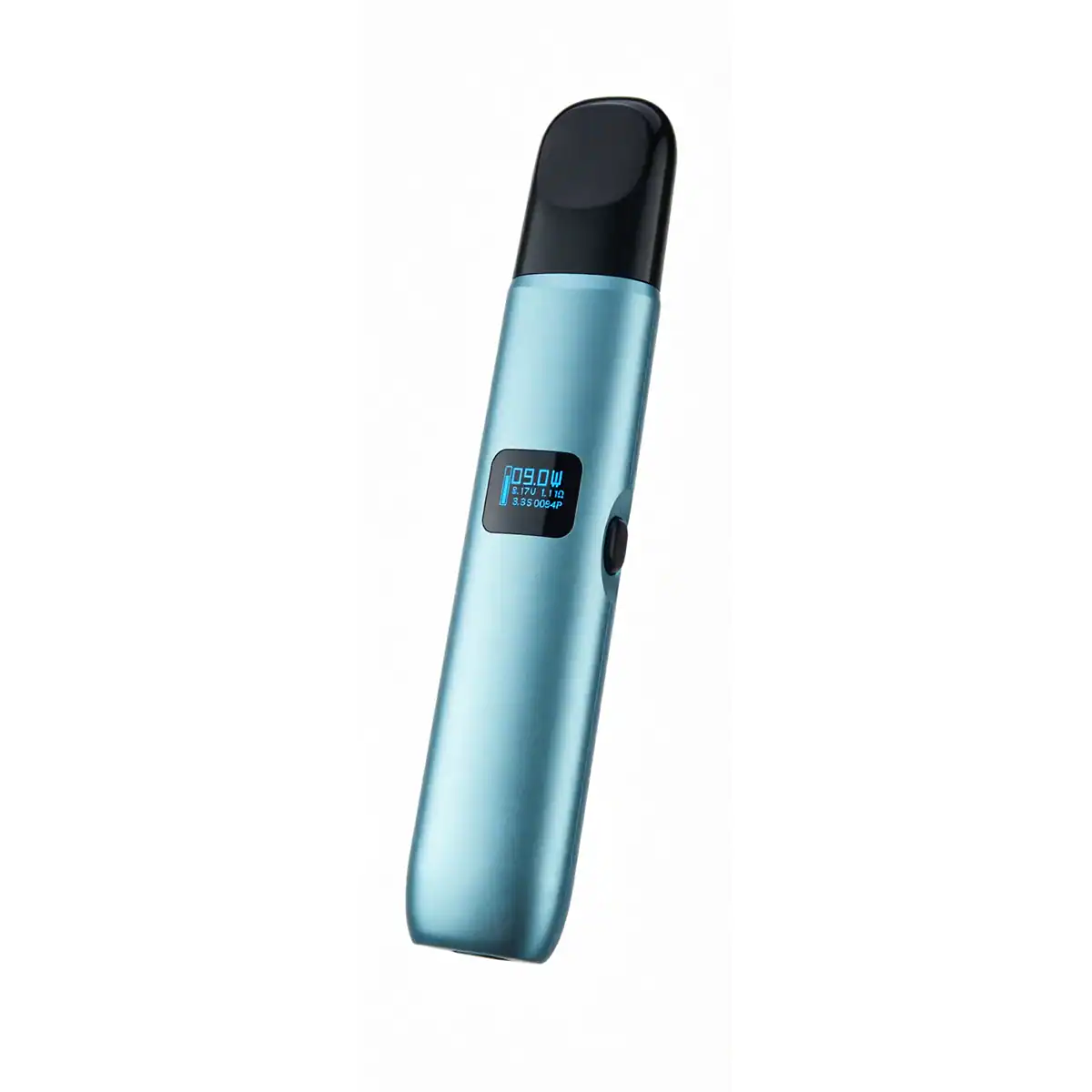 OEM customizable 6th-gen style pod system battery device with square display screen, compatible with RELX and ZGAR pods