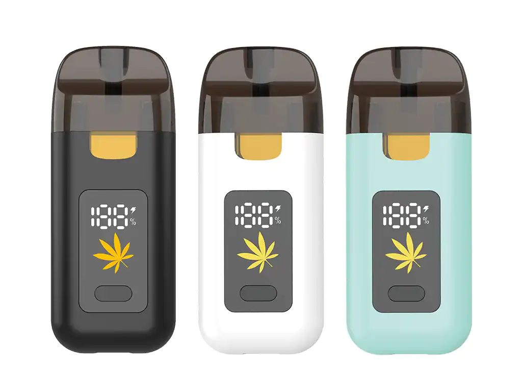 CD01 1ml or 2ml postless concentrate vape device with 400mAh battery