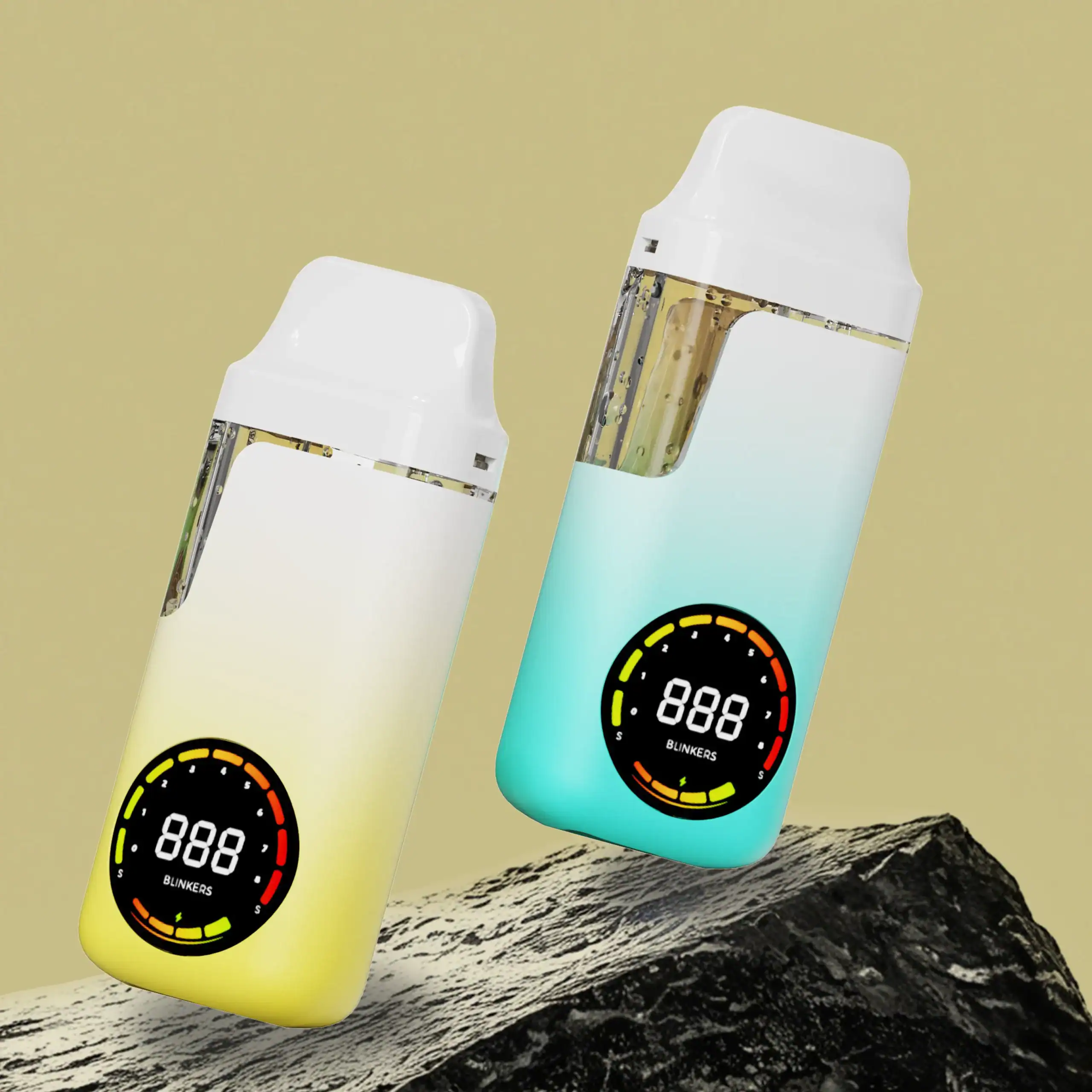 D59 2mL concentrate vape device front and side views